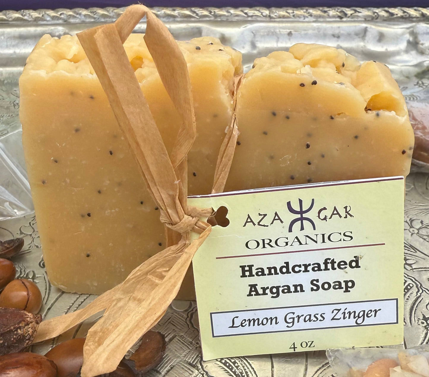 LEMONGRASS ZINGER ARGAN OIL SOAP