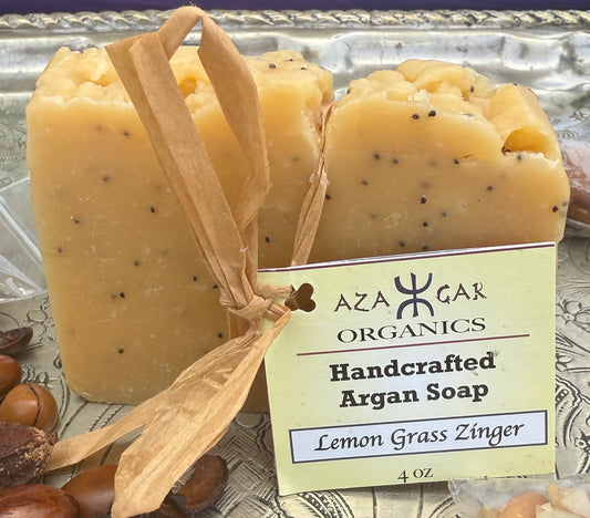 LEMONGRASS ZINGER ARGAN OIL SOAP