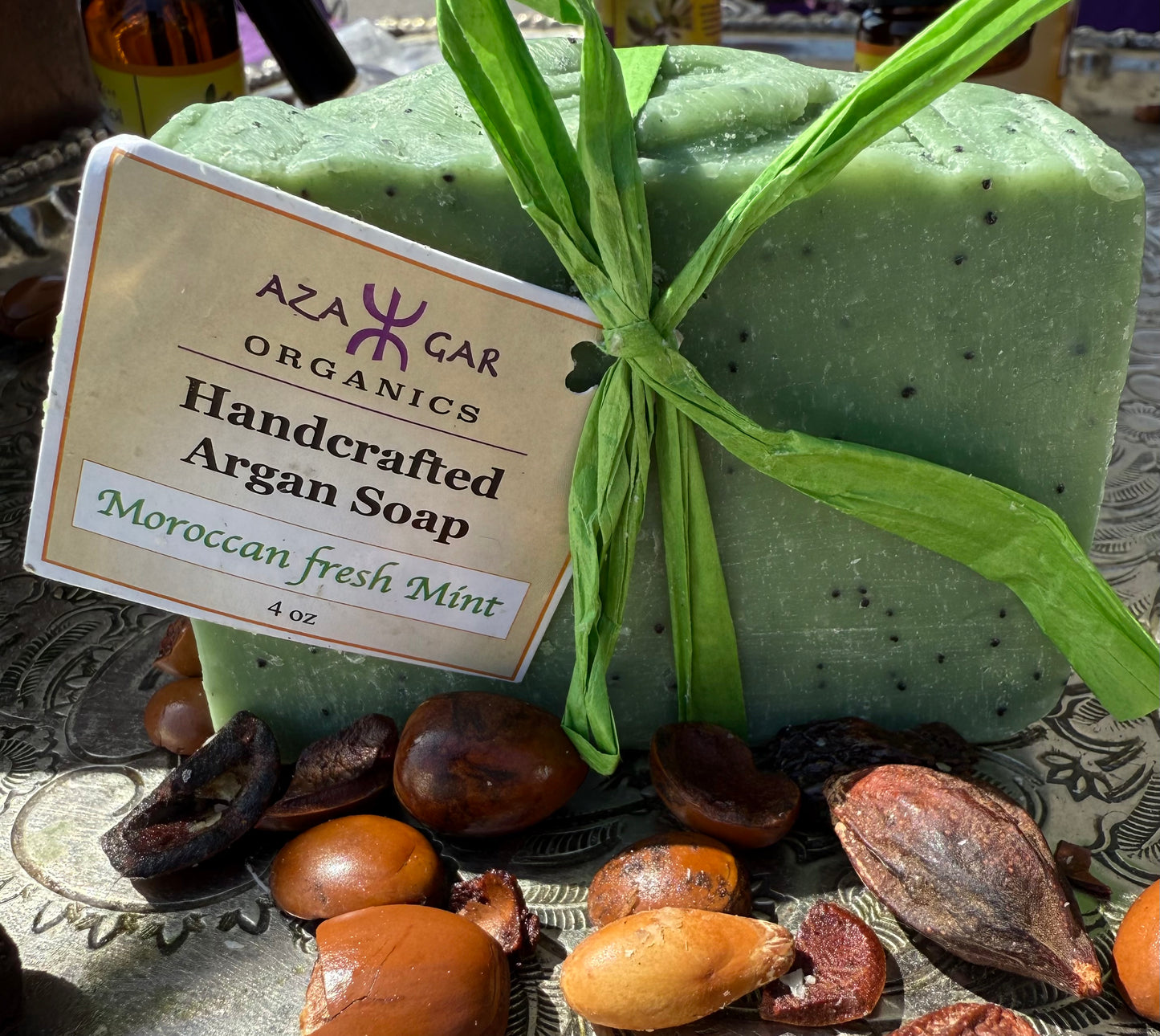 ARGAN MOROCCAN MINT SOAP